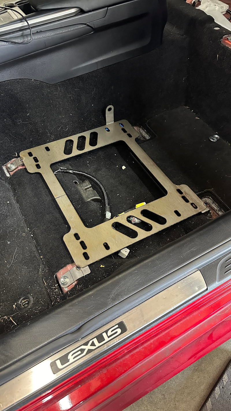 COBRA- Planted Seat Bracket- Lexus RC F (2015+) - Driver / Left