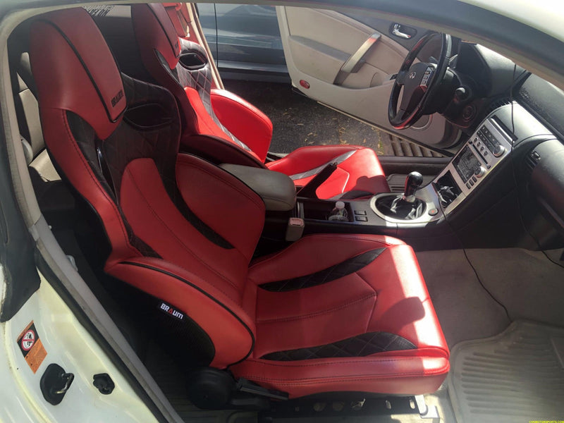 Planted Seat Bracket- Infiniti G35 [V35 Chassis] (2003-2007) - LOW - Driver / Left