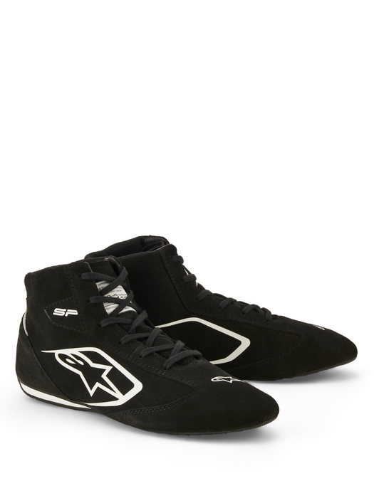 ALPINESTARS SP V3 SHOES SFI - BLACK WHITE - 6 (2710426-12-6)