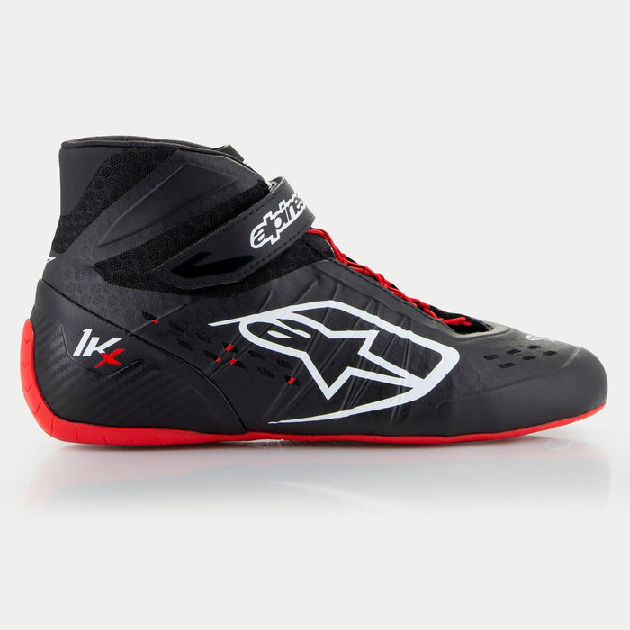 ALPINESTARS TECH-1 KX V3 SHOES FIA - BLACK WHITE RED - 6 (2712124-123-6)