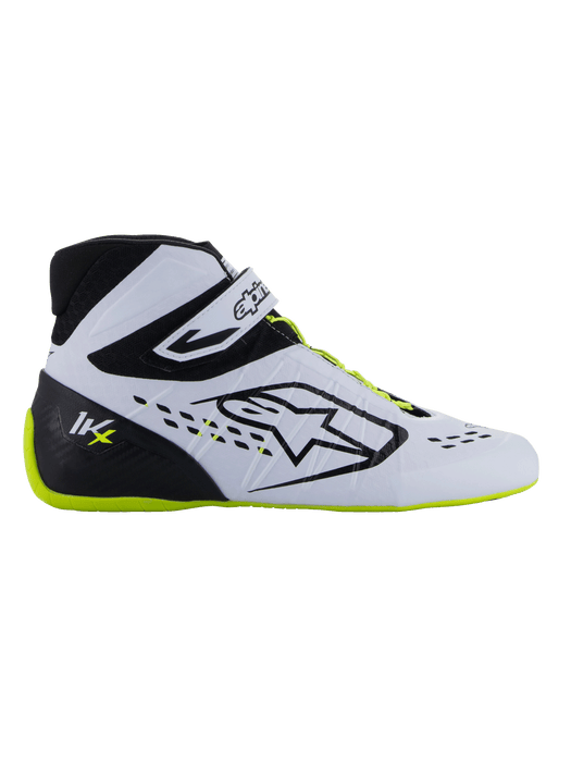 ALPINESTARS TECH-1 KX V3 SHOES FIA - BLACK WHITE YELLOW FLUO - 11 (2712124-125-11)