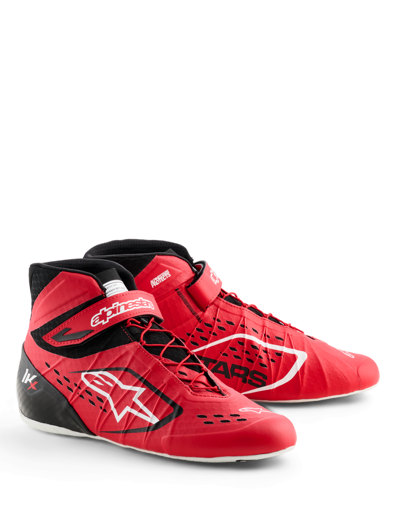 ALPINESTARS TECH-1 KX V3 SHOES FIA - RED BLACK - 7 (2712124-31-7)