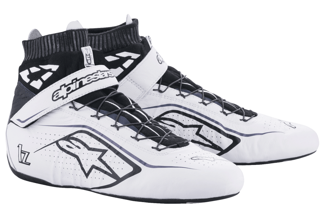 ALPINESTARS TECH-1 Z V2 SHOE US - WHITE BLACK - 10.5 (2715120-21-10.5)