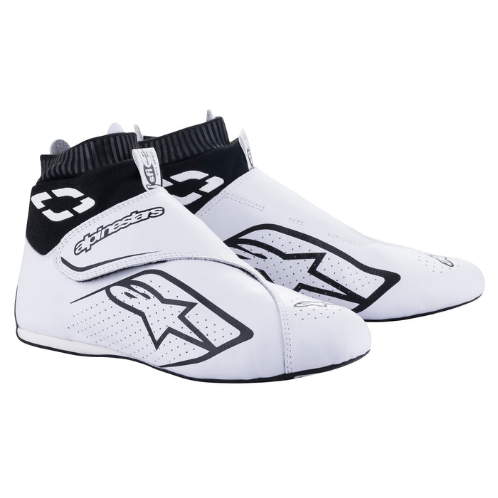 ALPINESTARS SUPERMONO V2 SHOES US - WHITE BLACK - 10 (2716122-21-10)
