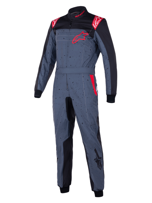 ALPINESTARS KMX-9 V3 SUIT GRAPHIC 6 - ANTHRACITE BLACK RED - 56 (3350125-1431-56)