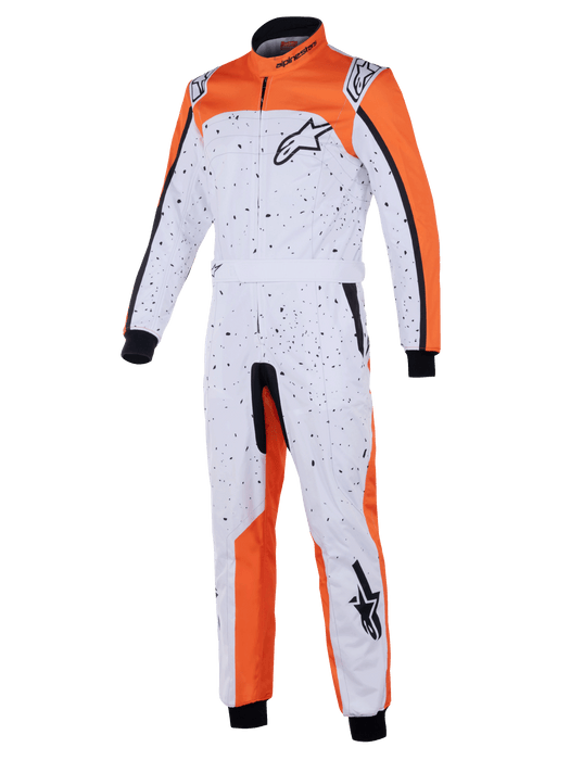 ALPINESTARS KMX-9 V3 SUIT GRAPHIC 6 - WHITE ORANGE BLACK - 48 (3350125-2005-48)