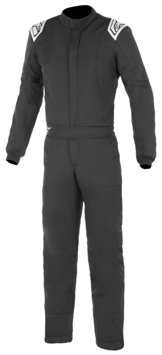 ALPINESTARS VAPOR S SUIT BOOTCUT SFI - BLACK WHITE - 140 (3350624-12-140)