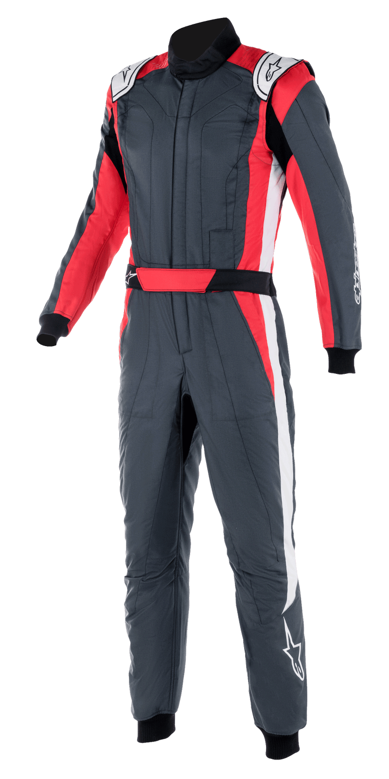 ALPINESTARS GP PRO COMP V2 SUIT FIA - ASPHALT RED WHITE - 64 (3352022-9122-64)
