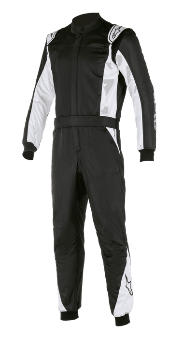 ALPINESTARS ATOM SUIT FIA - BLACK SILVER - 62 (3352722-119-62)