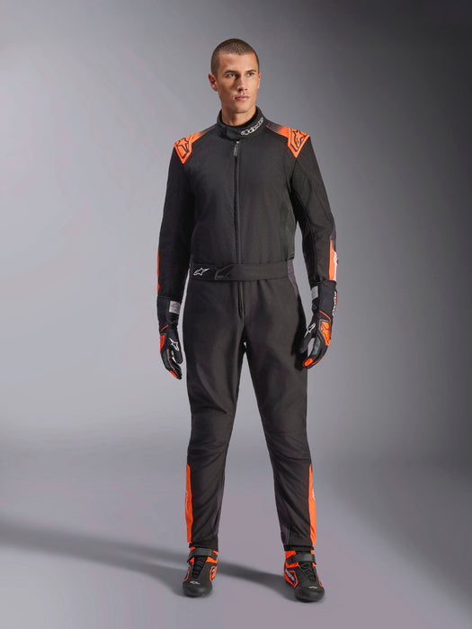 ALPINESTARS KMX-5 V3 SUIT - BLACK WHITE ORANGE FLUO - 44 (3353024-1241-44)