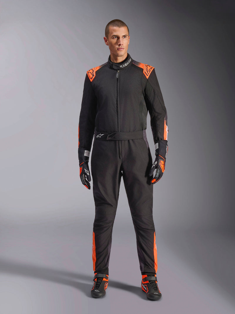 ALPINESTARS KMX-5 V3 SUIT - BLACK WHITE ORANGE FLUO - 54 (3353024-1241-54)