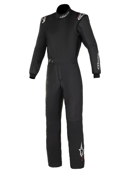 ALPINESTARS GP TECH V4 SUIT BOOTCUT SFI - BLACK WHITE - 58 (3354324-12-58)