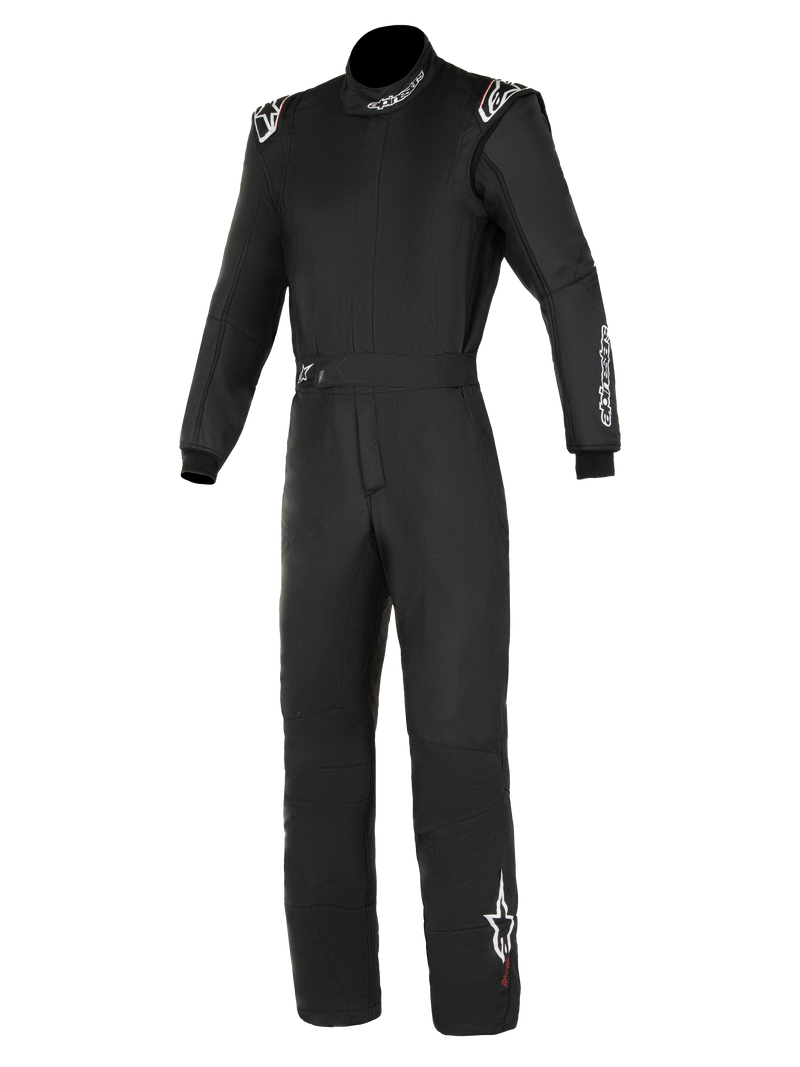 ALPINESTARS GP TECH V4 SUIT BOOTCUT SFI - BLACK WHITE - 52 (3354324-12-52)