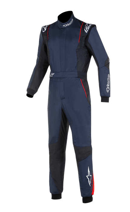 ALPINESTARS GP TECH V4 SUIT FIA - BLUE NAVY BLACK RED - 50 (3354024-7081-50)