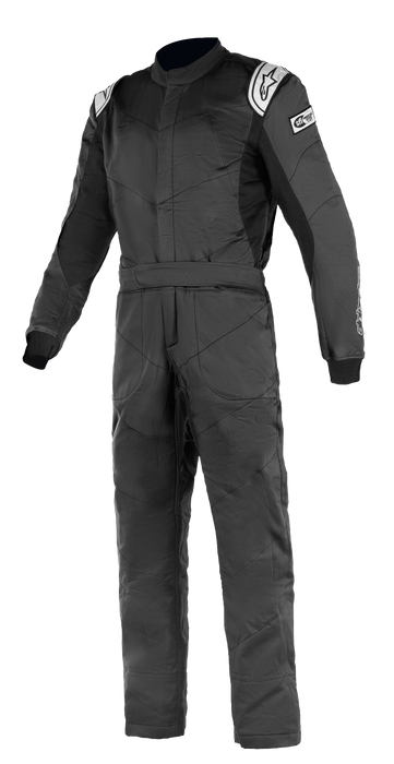 ALPINESTARS KNOXVILLE V2 SUIT SFI - BLACK WHITE - 56 (3355921-12-56)
