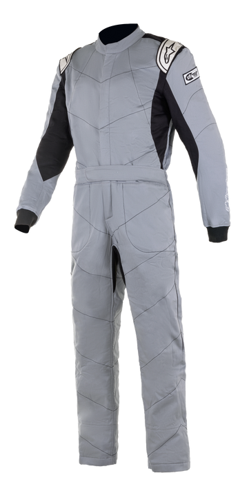ALPINESTARS KNOXVILLE V2 SUIT SFI - MID GRAY BLACK - 52 (3355921-971-52)