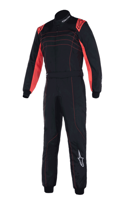 ALPINESTARS KMX-9 V3 SUIT - BLACK RED FLUO - 42 (3356024-1030-42)