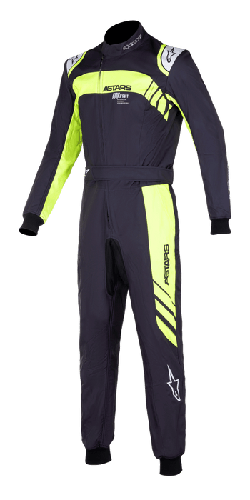 ALPINESTARS KMX-9 V2 GRAPHIC 3 SUIT - BLACK YELLOW FLUO - 42 (3356422-155-42)