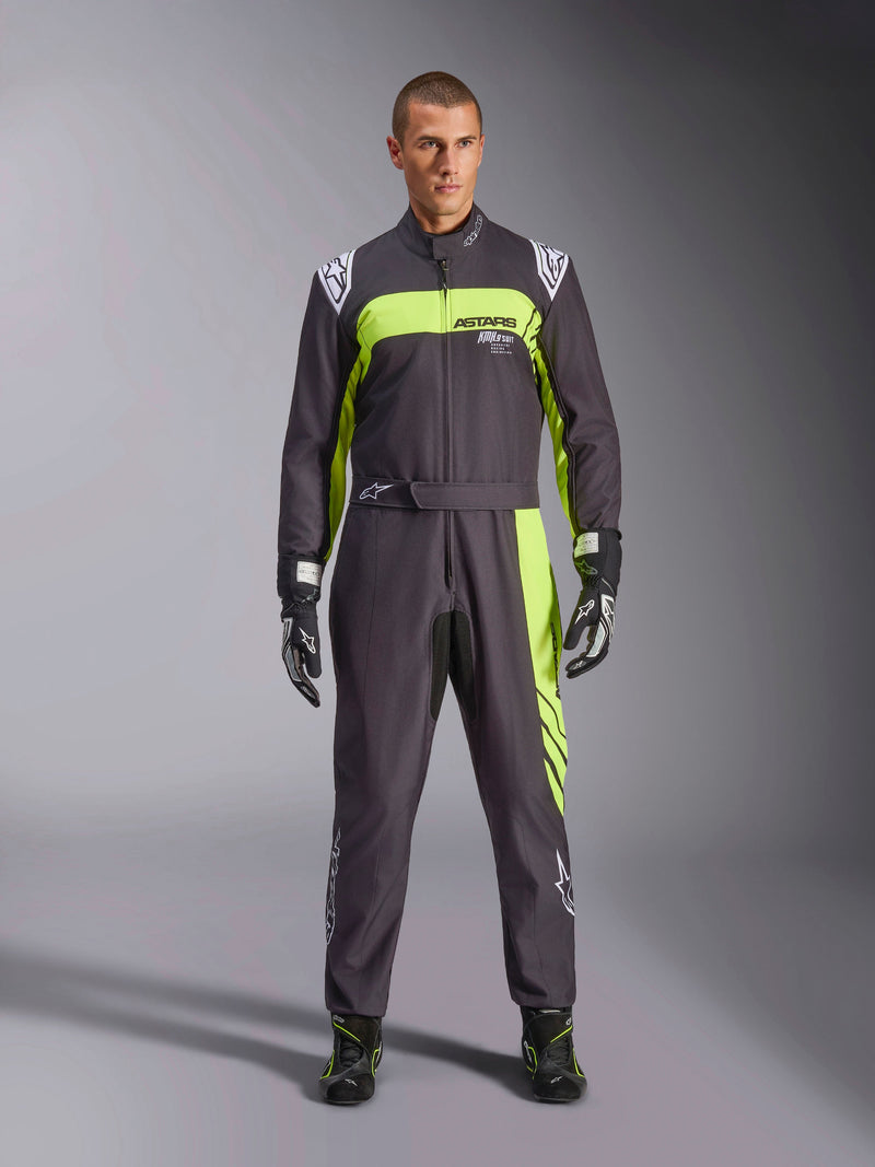 ALPINESTARS KMX-9 V3 GRAPHIC 3 SUIT - BLACK YELLOW FLUO - 40 (3356424-155-40)