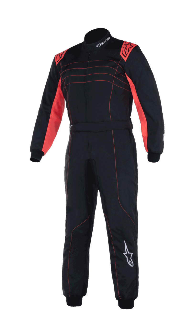 ALPINESTARS KMX-9 V3 S SUIT - BLACK RED FLUO - 140 (3356524-1030-140)