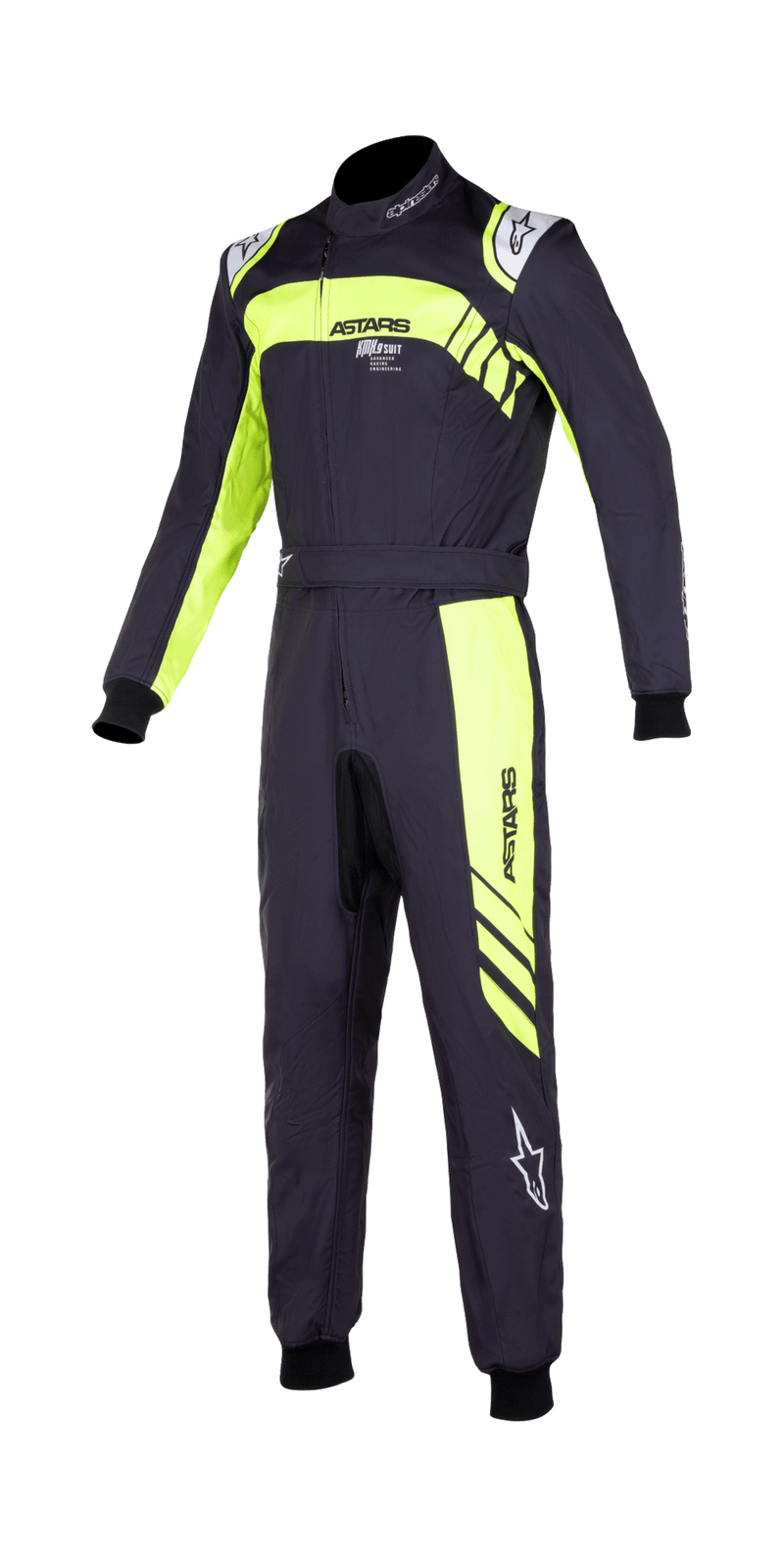 ALPINESTARS KMX-9 V2 S SUIT-GRAPHIC 3 - BLACK YELLOW FLUO - 130 (3356922-155-130)