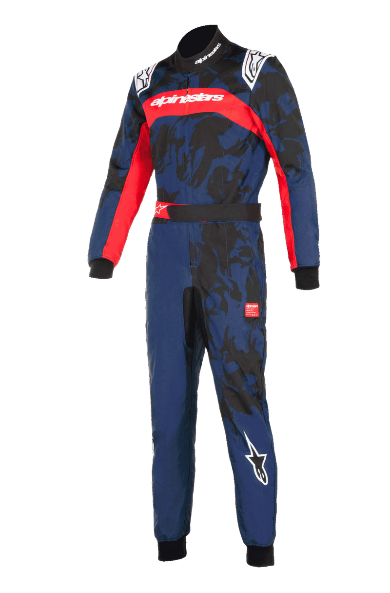 ALPINESTARS KMX-9 V3 GRAPHIC 5 SUIT - NAVY RED - 56 (3358024-7138-56)