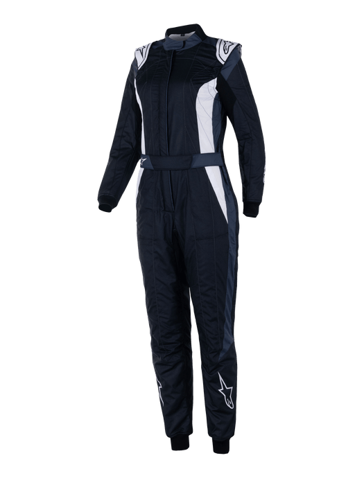 ALPINESTARS STELLA GP PRO COMP V2 SUIT FIA - BLACK ASPHALT WHITE - 48 (3360022-1128-48)