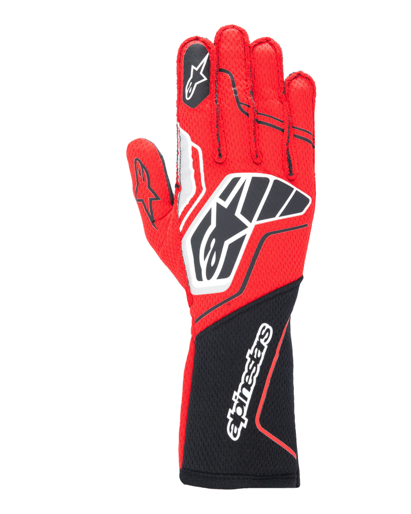 ALPINESTARS TECH-1 ZX V4 GLOVES FIA/SFI - BLACK RED - L (3550224-13-L)