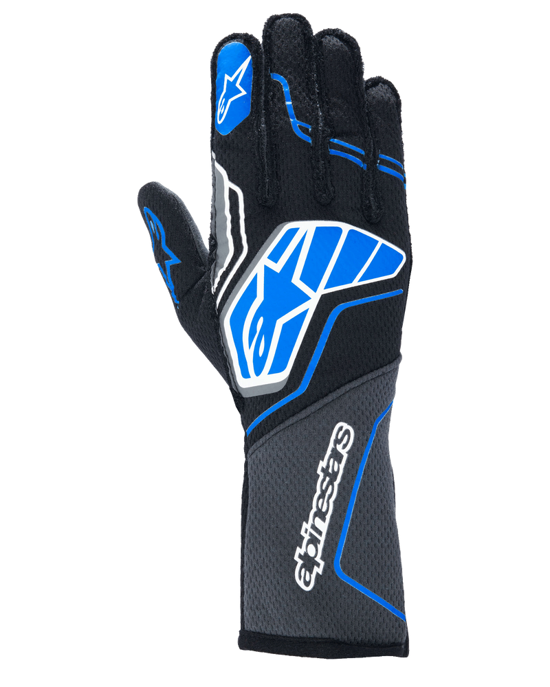 ALPINESTARS TECH-1 ZX V4 GLOVES FIA/SFI - BLACK BLUE - S (3550224-17-S)