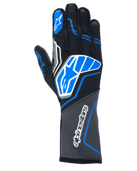 ALPINESTARS TECH-1 ZX V4 GLOVES FIA/SFI - BLACK BLUE - S (3550224-17-S)