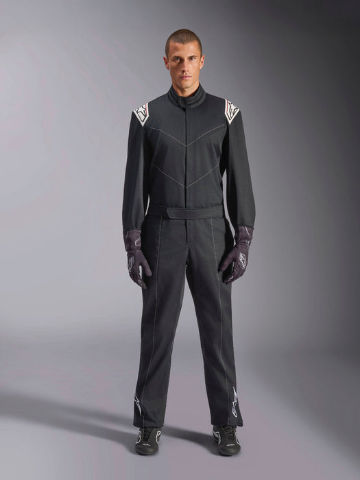ALPINESTARS KART INDOOR V2 SUIT - BLACK - S (3350226-10-S)