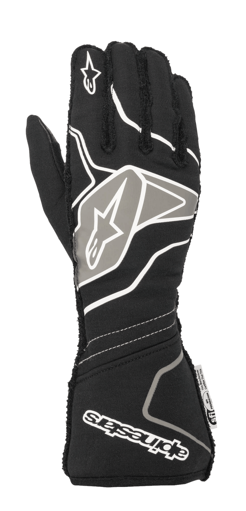 ALPINESTARS TECH-1 ZX V2 GLV SFI - BLACK ANTHRACITE - 3XL (3550320-104-3XL)