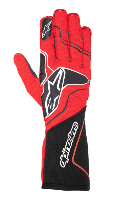 ALPINESTARS TECH-1 ZX V3 GLOVES SFI - BLACK/RED - 2XL (3550323-13-2XL)