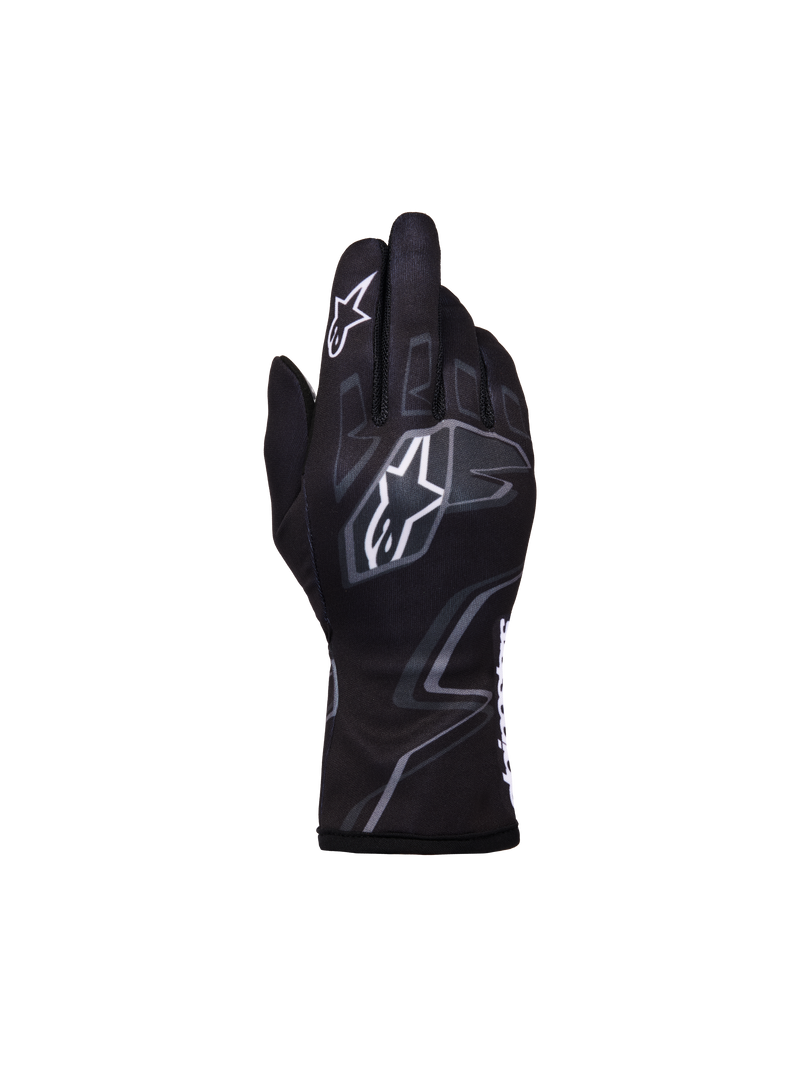 ALPINESTARS TECH-1 K RACE S V2 GRAPHIC 1  GLOVES - BLACK TAR GRAY WHITE - L (3550526-1675-L)