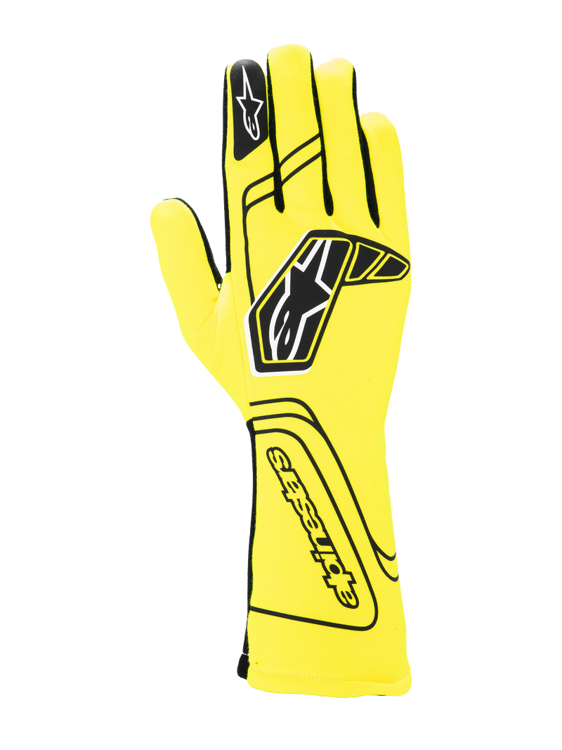 ALPINESTARS TECH-1 START V4 GLOVES SFI - YELLOW FLUO - M (3551624-55-M)
