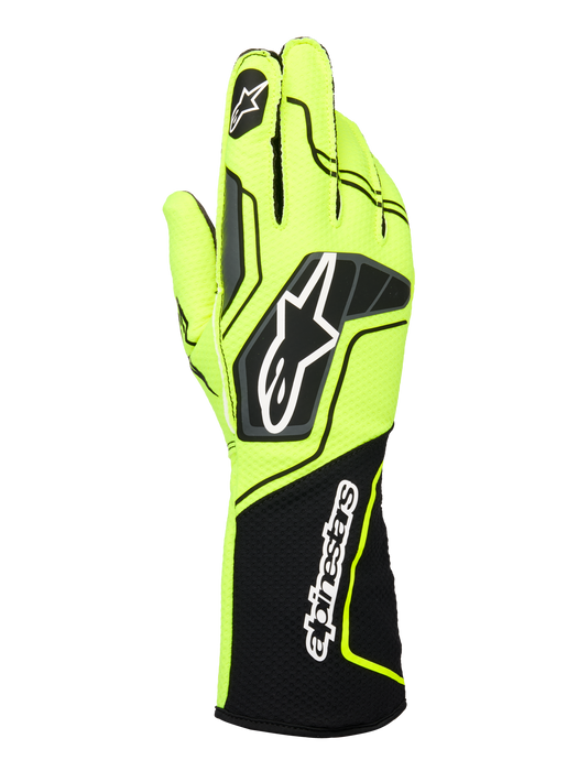 ALPINESTARS TECH-1 KX V4 GLOVES - YELLOW FLUO BLACK - 2XL (3551824-551-2XL)