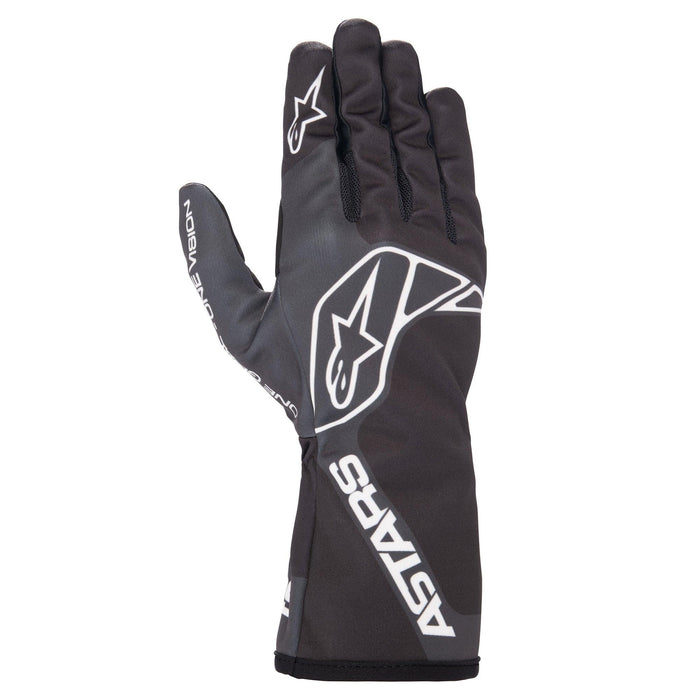 ALPINESTARS TECH-1 K RACE S V2 ONE VISION GLOVES - BLACK TAR GRAY - L (3552623-1169-L)
