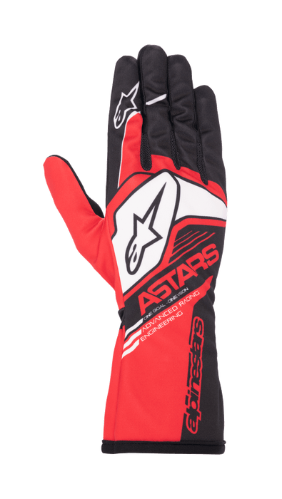 ALPINESTARS TECH-1 K RACE S V2 CORPORATE GLOVES - RED BLACK - L (3552723-31-L)