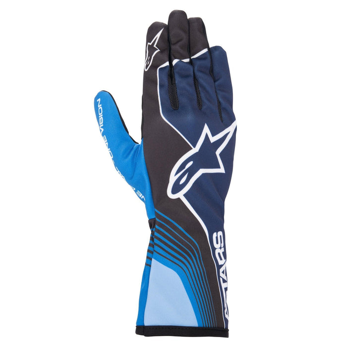 ALPINESTARS TECH-1 K RACE S V2 FUTURE GLOVES - NAVY BLUE CREST - L (3552923-78-L)