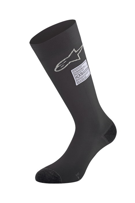 ALPINESTARS ZX V4 SOCKS - BLACK - XL (4704323-10-XL)