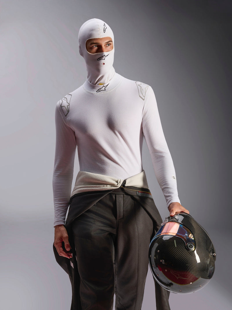ALPINESTARS ZX EVO V3 BALACLAVA FIA-SFI - WHITE - OS (4750126-20-OS)