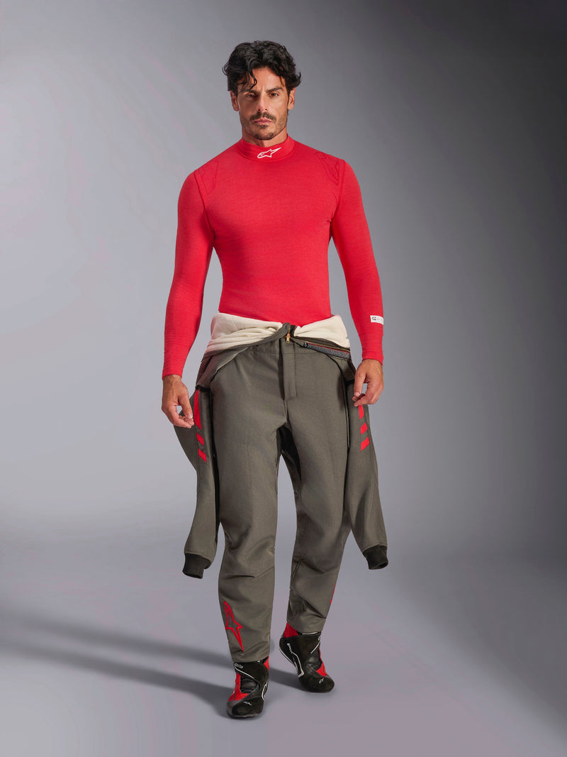 ALPINESTARS ZX EVO V3 TOP LS- FIA-SFI - RED - X2X (4750325-30-X2X)