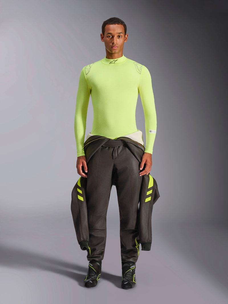 ALPINESTARS ZX TOP EVO V3 L/S FIA/SFI - FLUO YELLOW - XXL (4750325-55-XXL)