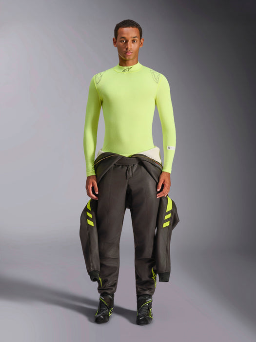 ALPINESTARS ZX TOP EVO V3 L/S FIA/SFI - FLUO YELLOW - XXL (4750325-55-XXL)