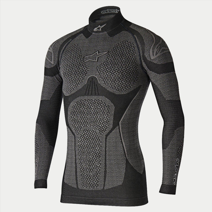 ALPINESTARS RIDE TECH TOP LS WINTER - BLACK GREY - XS/S (4752117-106-XS/S)