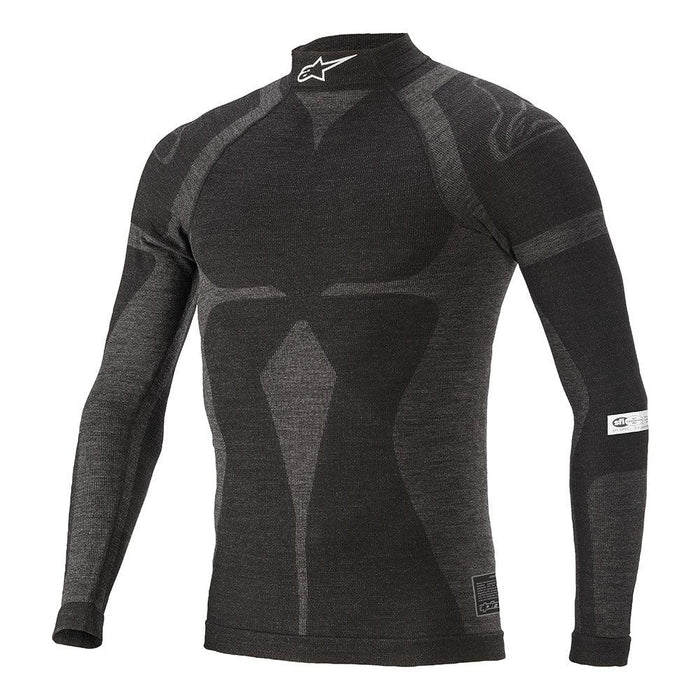 ALPINESTARS ZX TOP EVO V2 L/S - BLACK GRAY - M/L (4755220-106A-M/L)