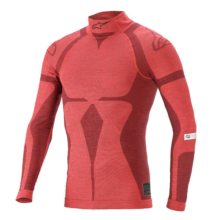 ALPINESTARS ZX TOP EVO V2 L/S - RED DARK RED - XS/S (4755220-313-XS/S)