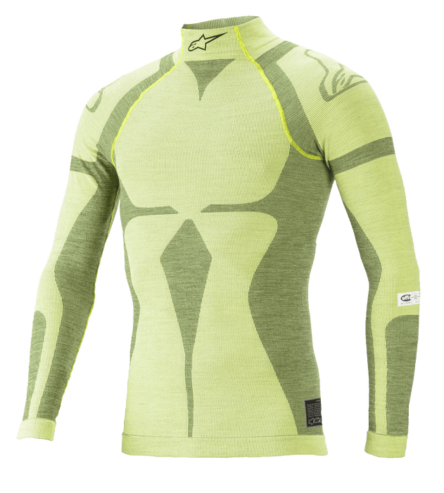 ALPINESTARS ZX TOP EVO V2 L/S - YELLOW FLUO DARK YELLOW - M/L (4755220-556-M/L)