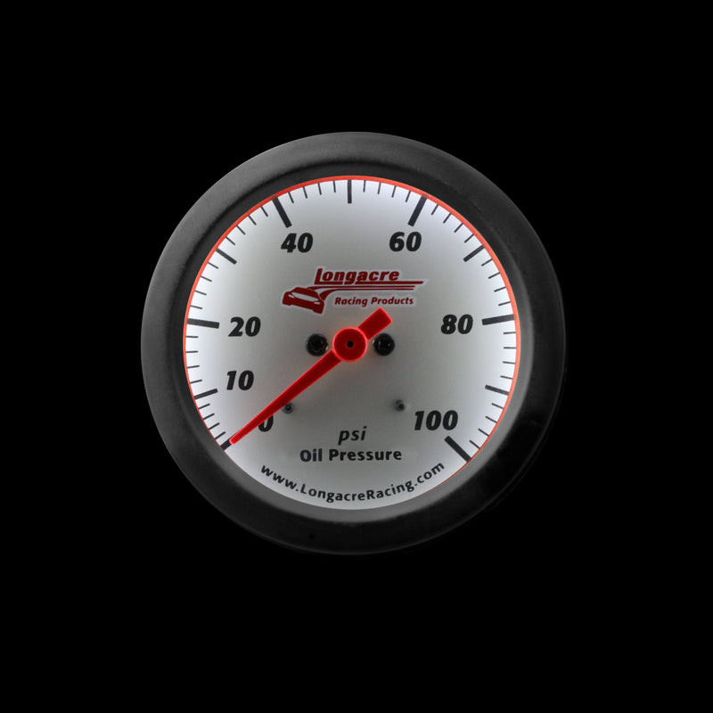 LONGACRE GAUGE, OP 0-100 PSI (52-46900)