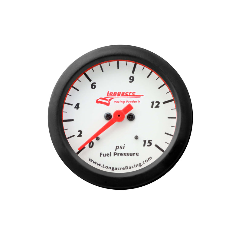 LONGACRE GAUGE, FP 0-15 PSI (52-46901)